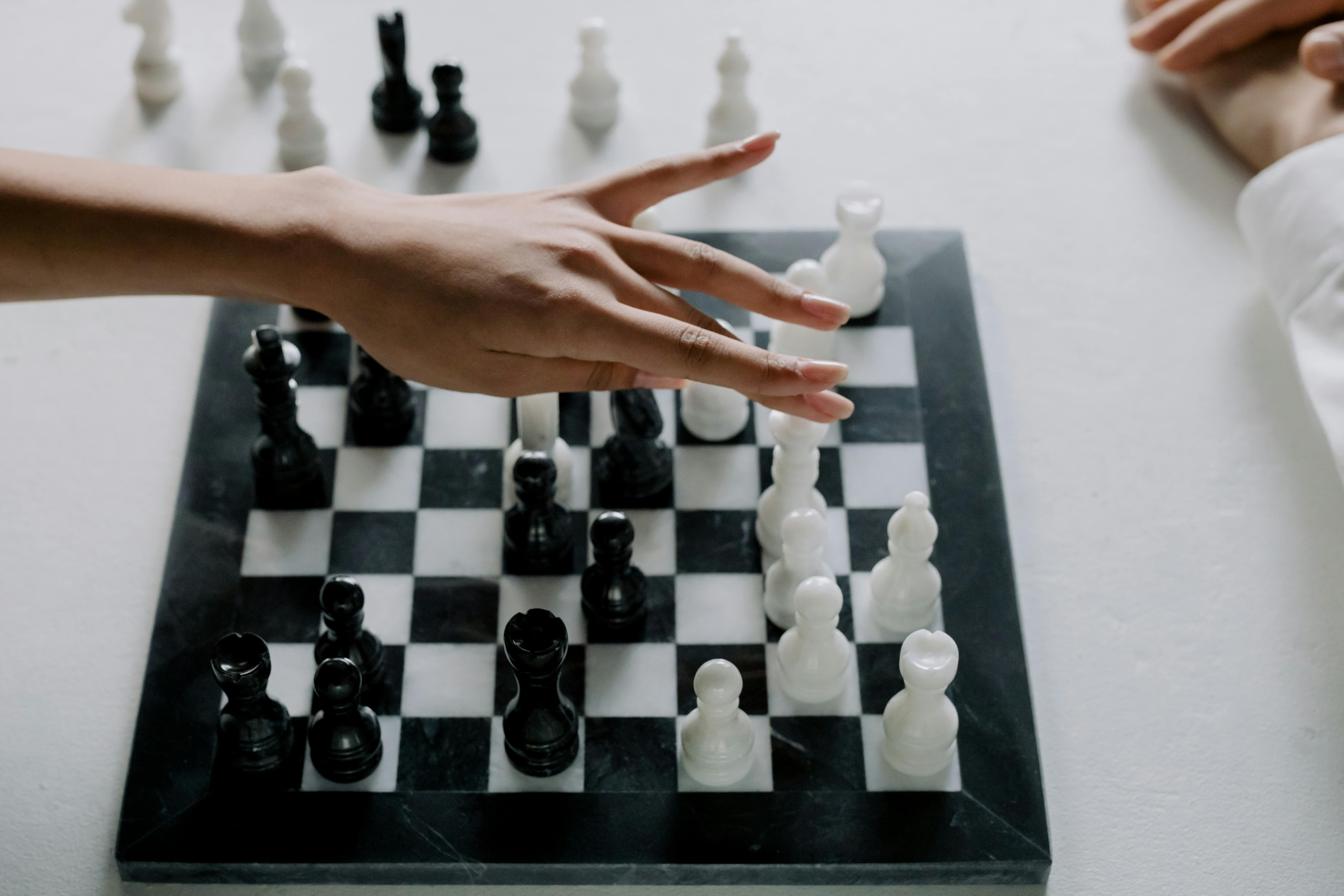 moving chess pieces